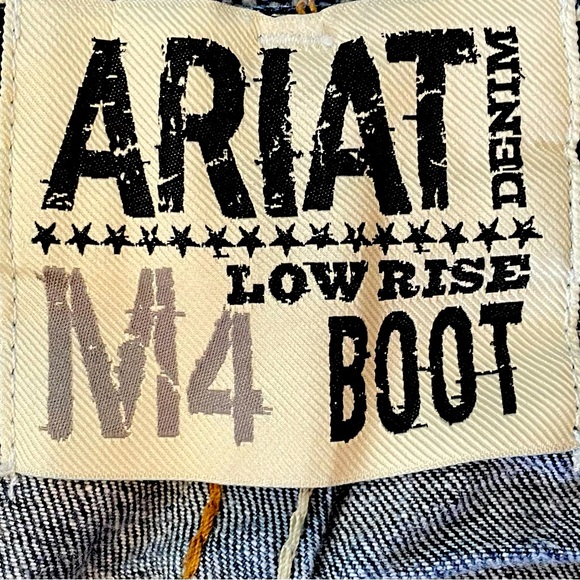 ARIAT M4 JEANS BOOT CUT 42x34 - Picture 1 of 7